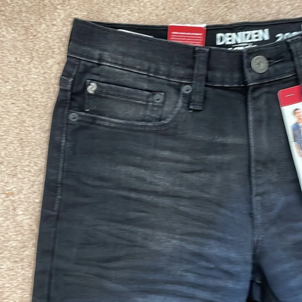 Levi’s 29/32 Men BLACK denim Denizen Regular Taper 208 jeans